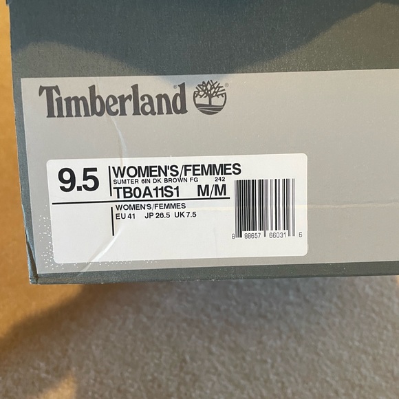 Timberland boots, size 9.5, like new - Picture 5 of 5